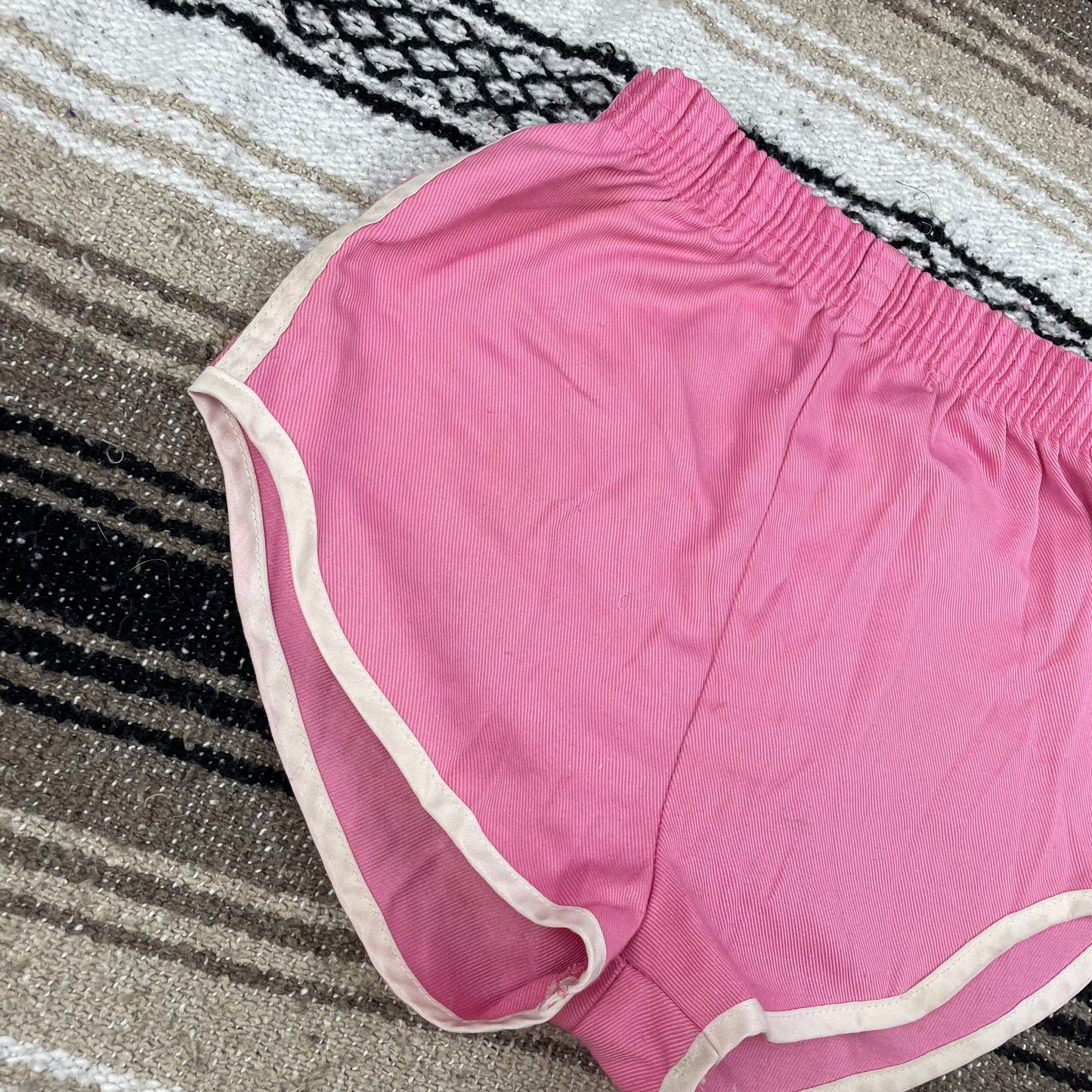 Vintage Pink Track Shorts - Youth Medium