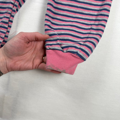 Vintage Land's End Striped Romper - 3T