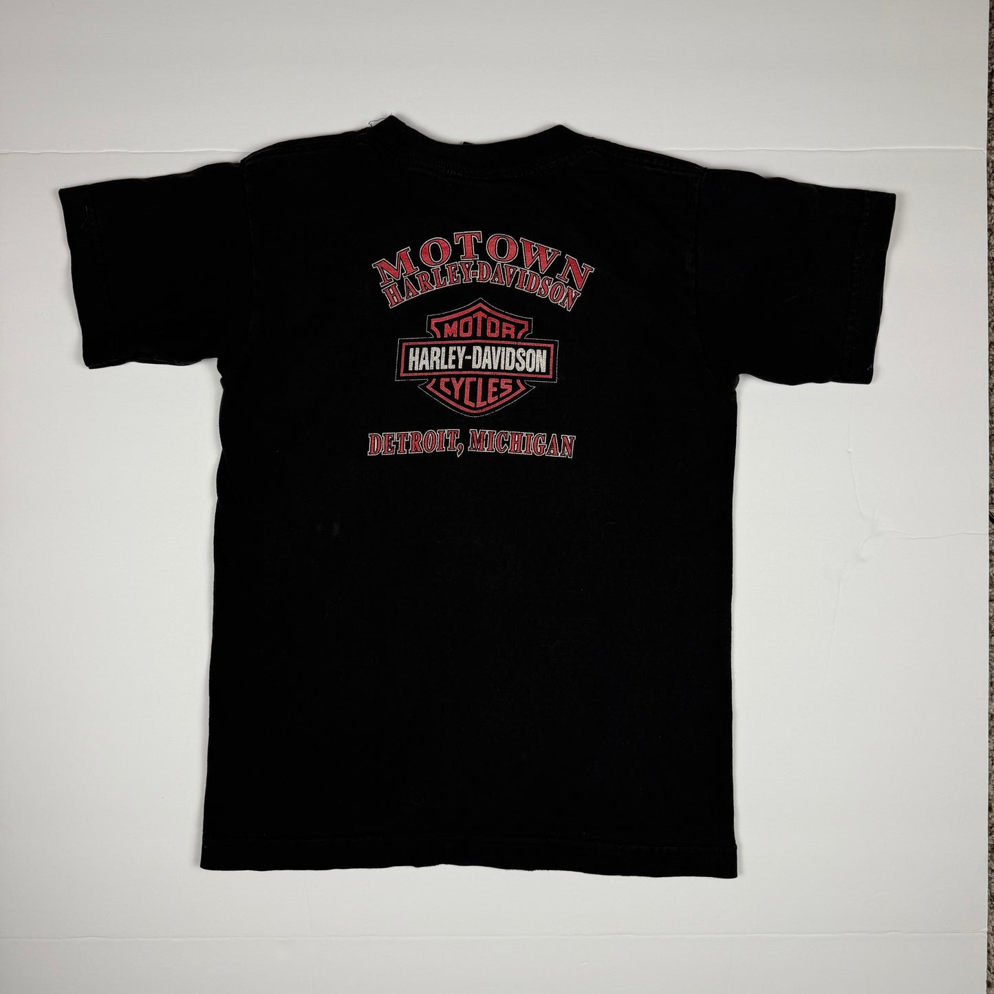 Vintage 2003 Harley Davidson Motown Detroit Michigan T-Shirt - Size 5T/6