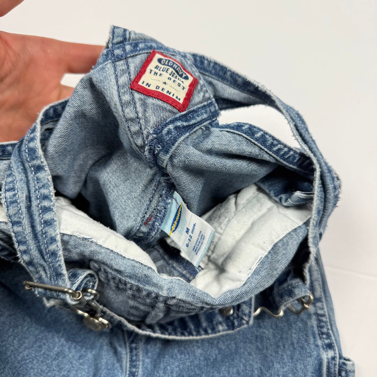Y2K 2001 Old Navy Denim Overalls - 6/12 Months