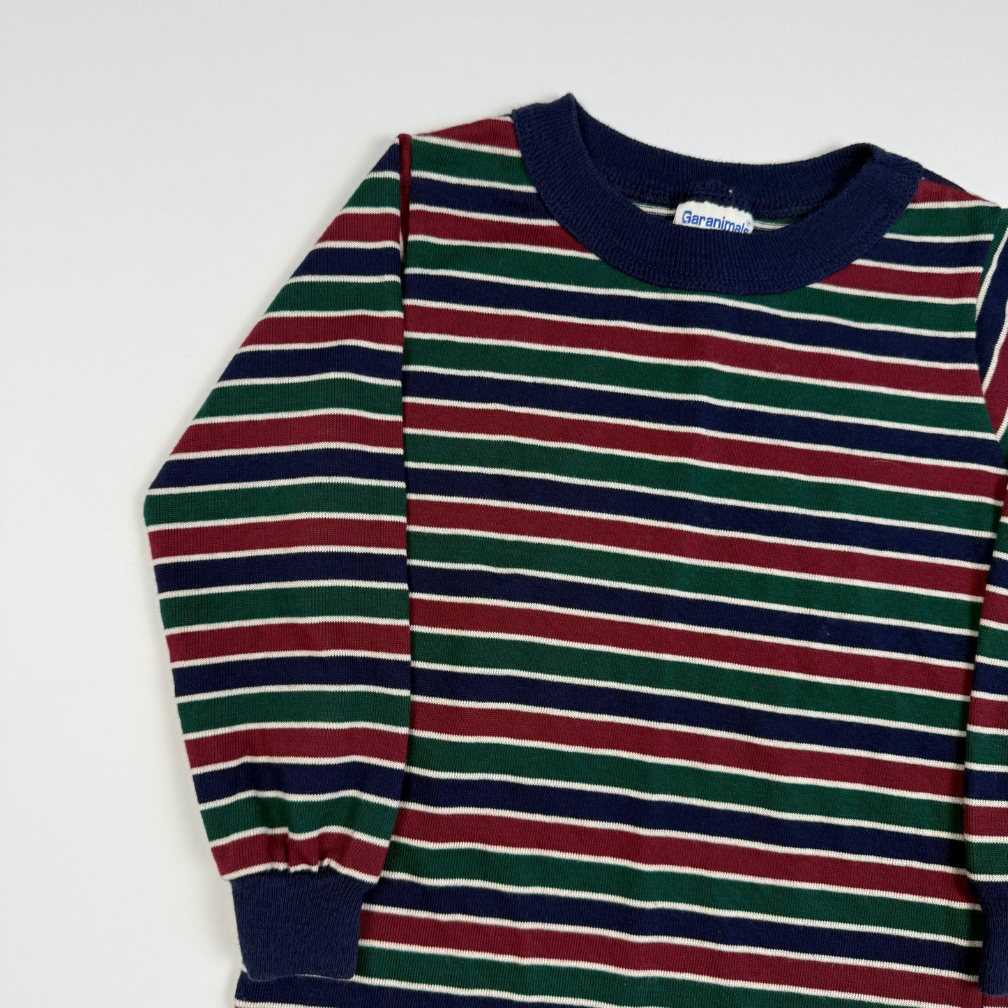 Vintage Garanimals Striped Long Sleeved Shirt - 2T