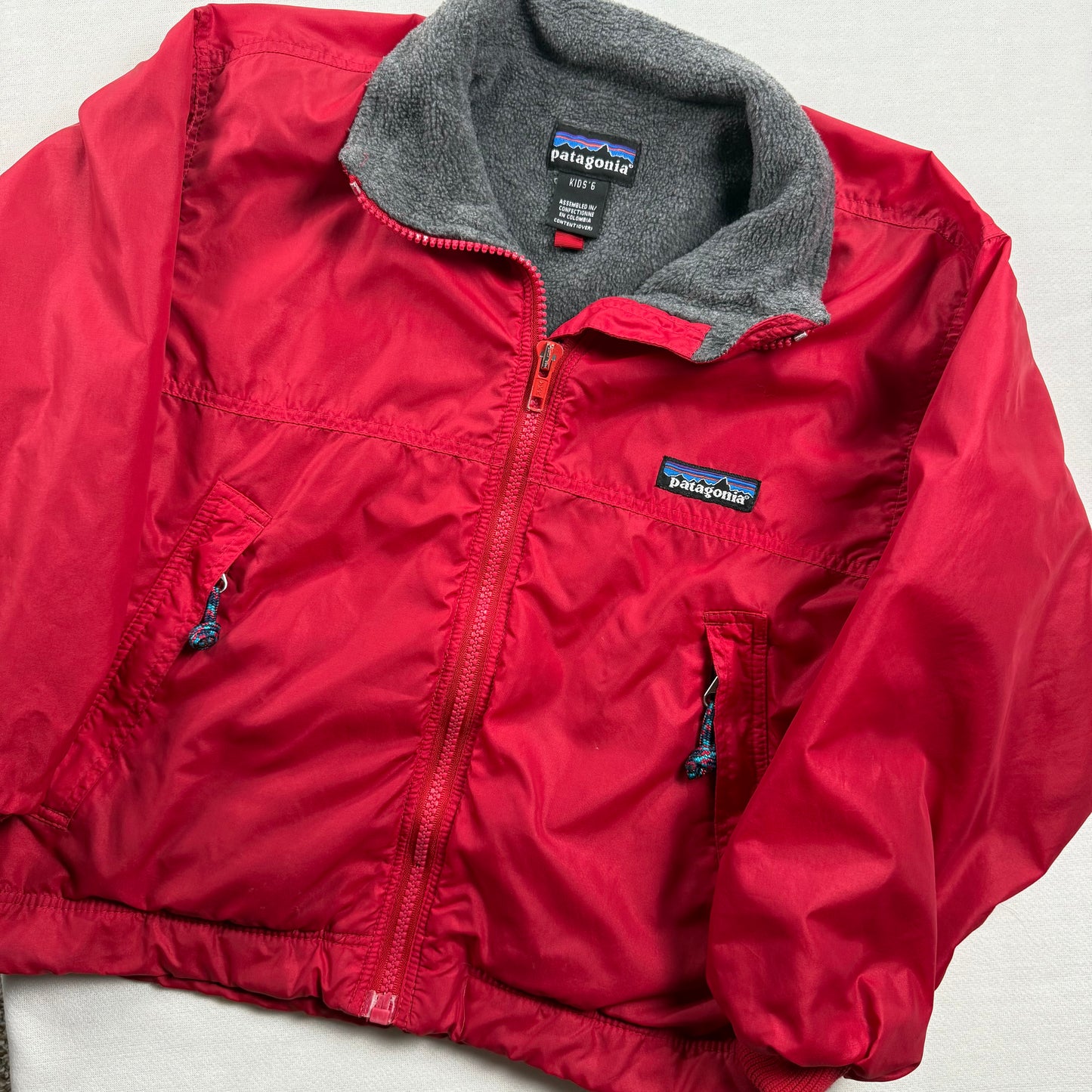 Vintage 1990's Patagonia Fleece Lined Winter Jacket - Youth 6