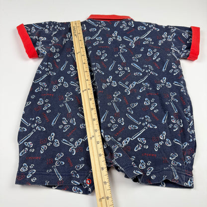 Vintage Baby Gitano Baseball Romper - 24 Months