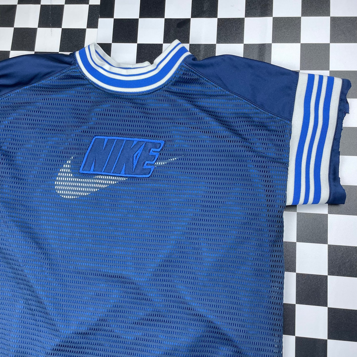 Y2K Nike Jersey Style Shirt - Youth Medium