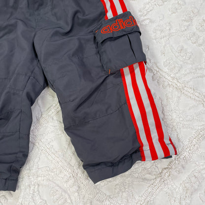 Y2K Adidas Windbreaker Pants - 2T