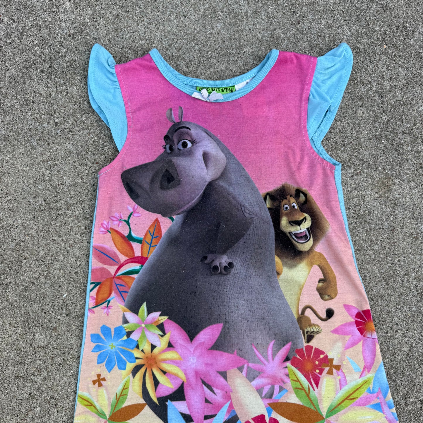 2005 Madagascar Nightgown - 4T