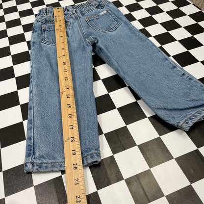 Vintage 1990's Sonoma Light Wash Denim Jeans - 3T