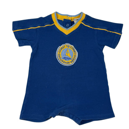 Vintage Y2K Okie Dokie Sailing Romper - 24 Months