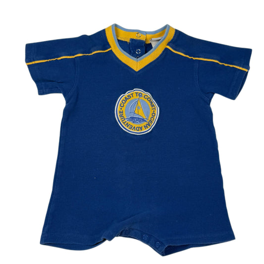 Vintage Y2K Okie Dokie Sailing Romper - 24 Months