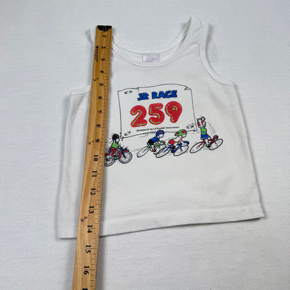 Vintage Buster Brown JR Race Bike Tank Top - 2T