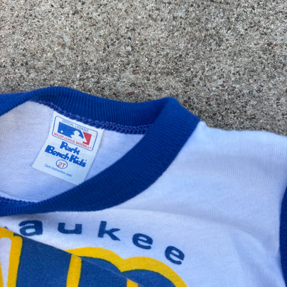 Vintage Milwaukee Brewers Crop Top - 2T