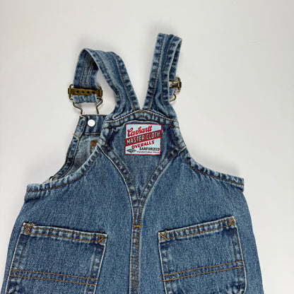 2010 Carhartt Denim Overalls - 6 Months