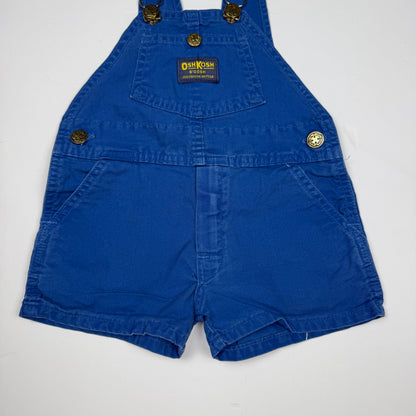 Vintage Oshkosh B'Gosh Blue Shortalls - 2T