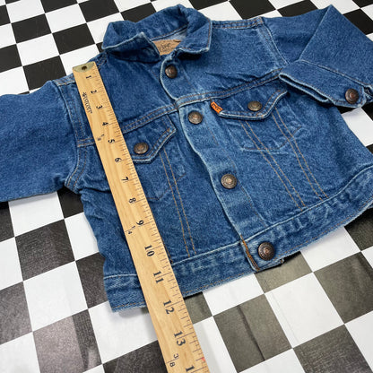 Vintage Levi's Orange Tab Denim Jacket - 24 Months