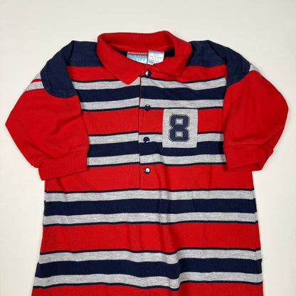 Vintage New Legends Striped Romper - 24 Months