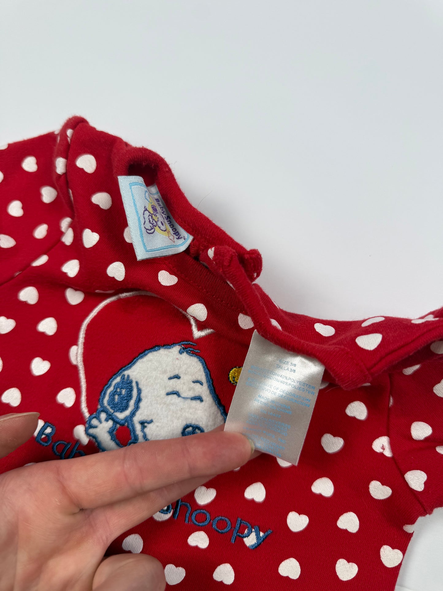 Y2K Baby Snoopy Shirt - 3/6 Months