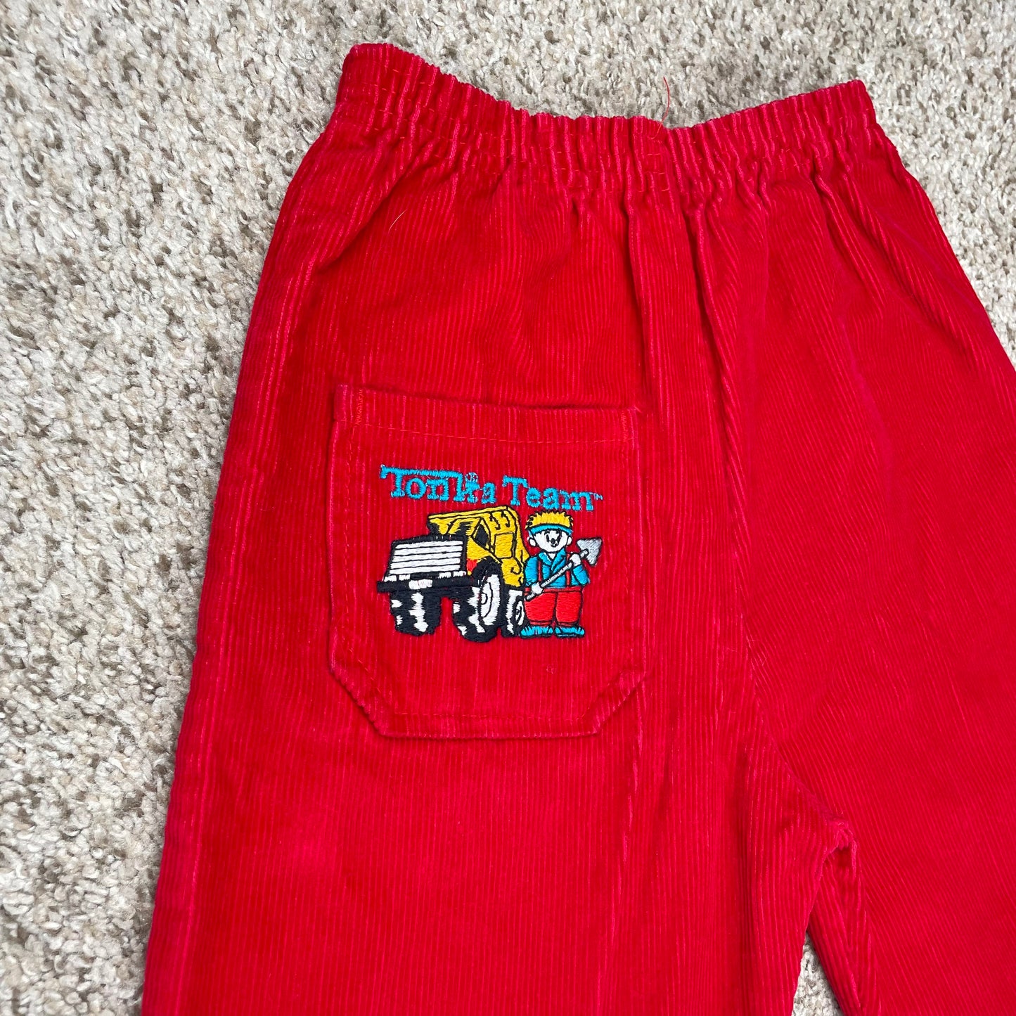 Vintage 1980's Tonka Corduroy Pants - Size 6