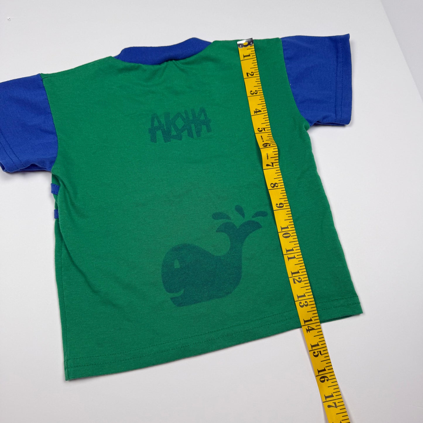 Vintage Garanimals Aloha Whale Shirt - 2T