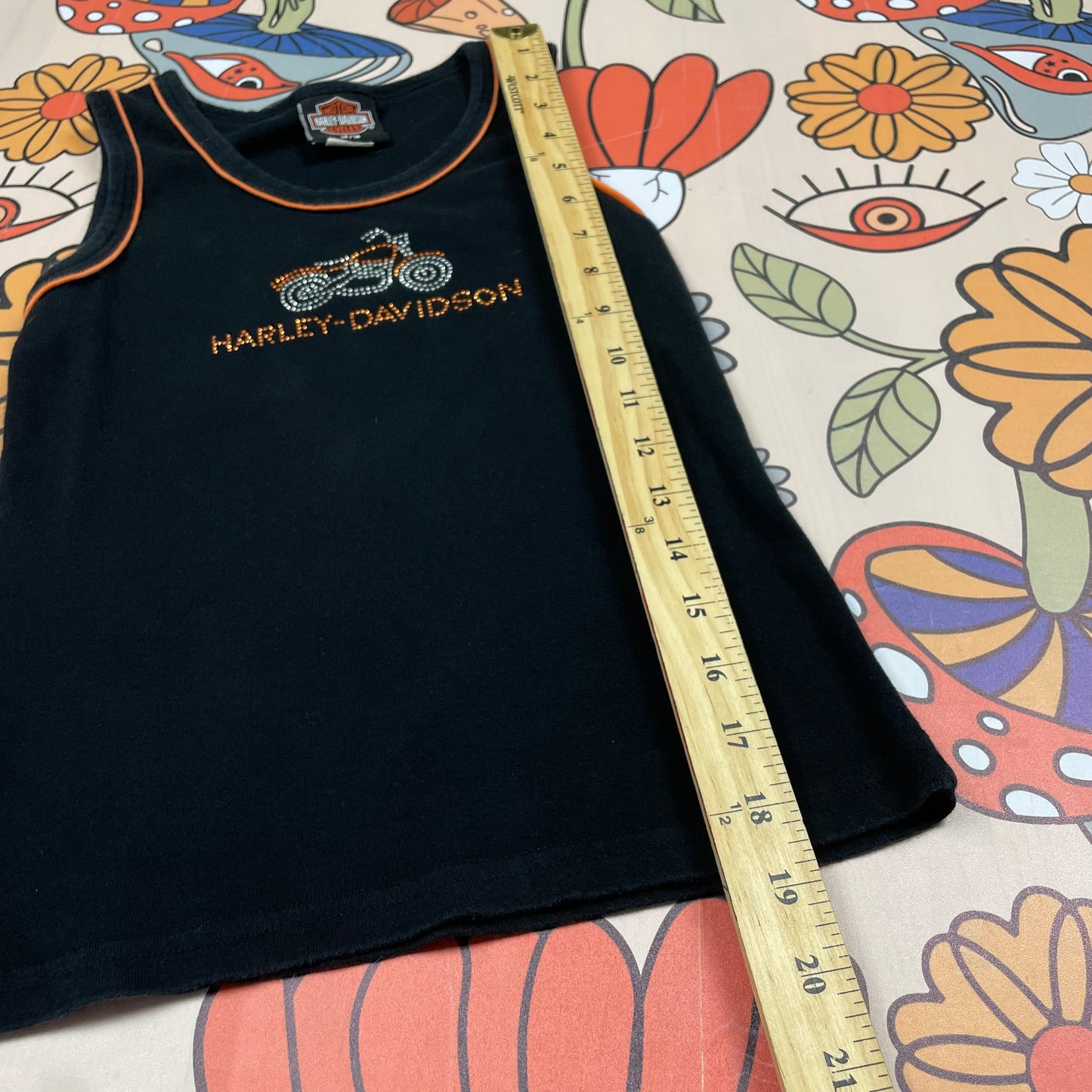 Y2K Harley Davidson Tank Top - Youth Large