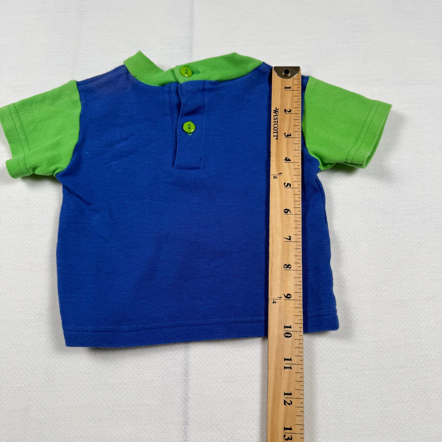 Vintage Peek-A-Boo Baby Ocean Two Piece Set - 6/9 Months