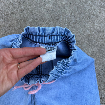 Vintage Basic Editions Paper Bag Denim Shorts - 4T