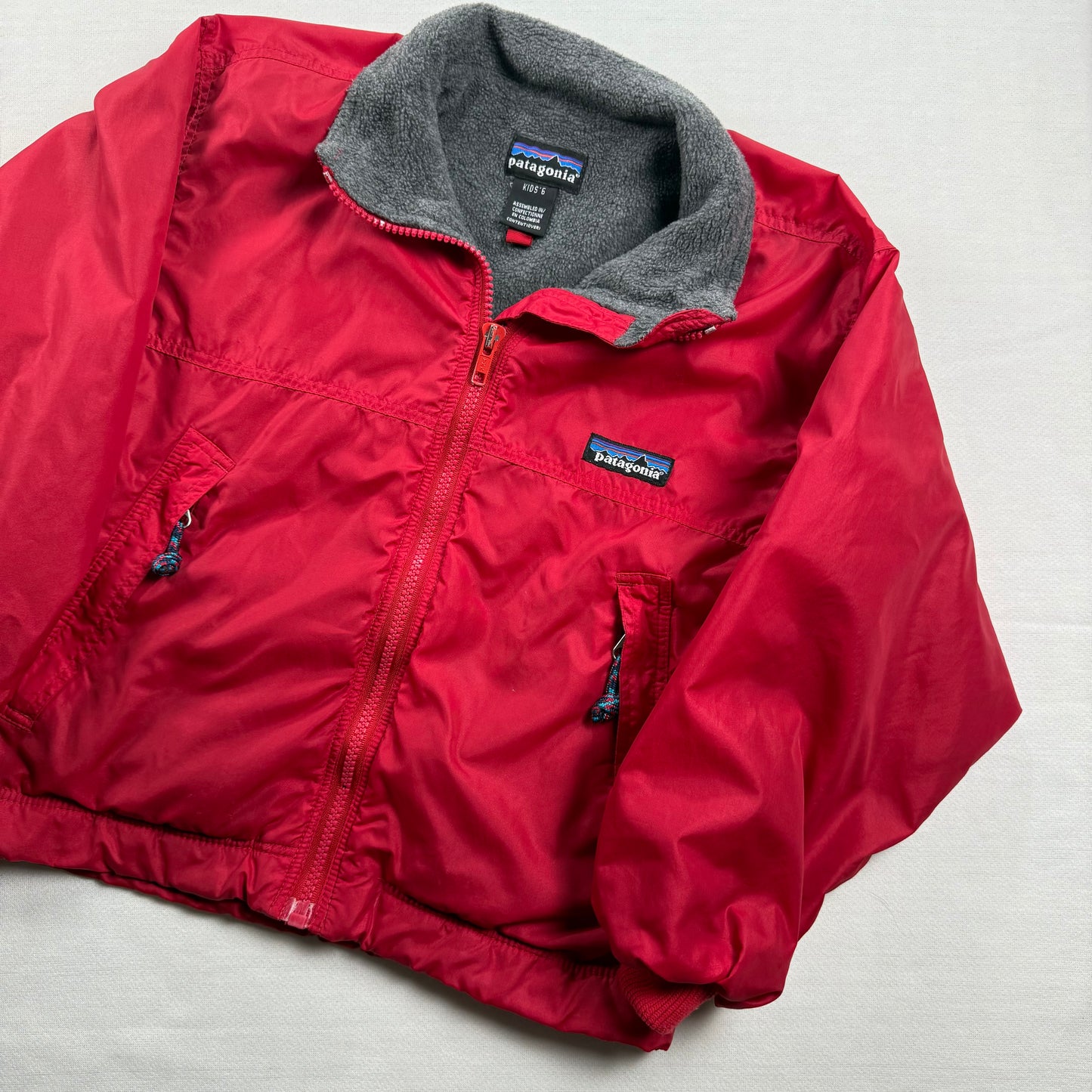 Vintage 1990's Patagonia Fleece Lined Winter Jacket - Youth 6