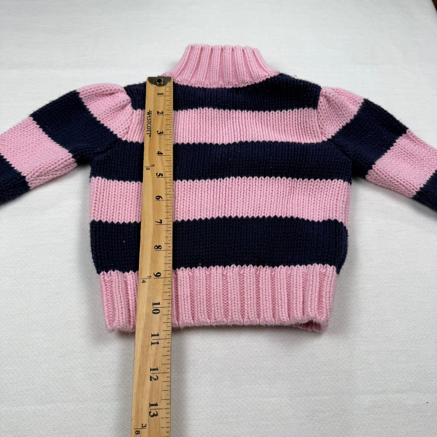 Y2K Ralph Lauren Knit Baby Sweater - 12 Months