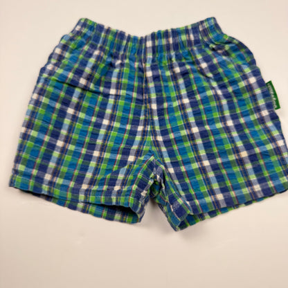 Vintage Oshkosh B'Gosh Plaid Shorts - 12 Months
