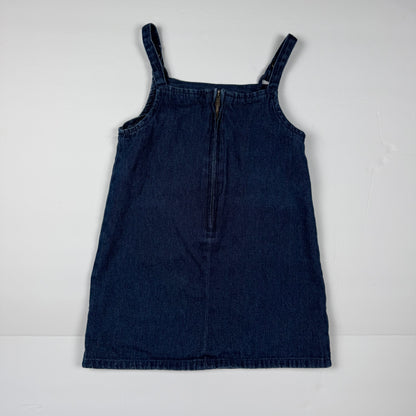 Y2K McKids Denim Floral Dress - 4T