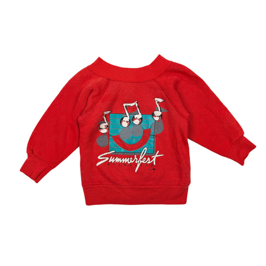 Vintage 1980's Milwaukee Summerfest Sweatshirt - Baby 18 Months