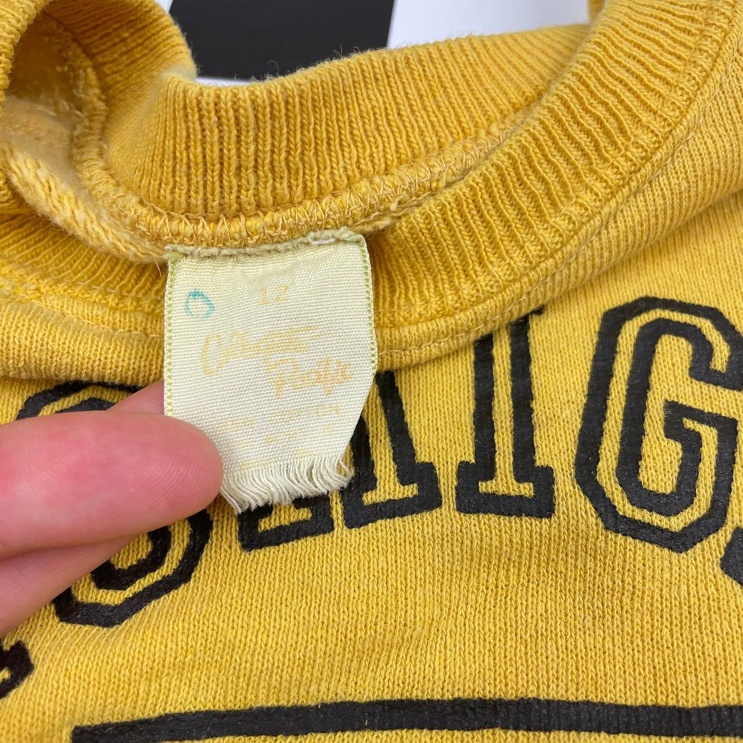 Vintage 1960's Michigan Tech Sweatshirt - Size 6