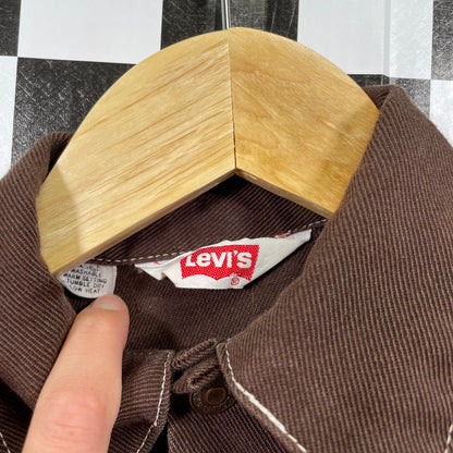 Vintage Levi's Brown Jacket - Size 6