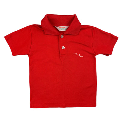 Vintage Health-Tex Red Collared Shirt - 2T