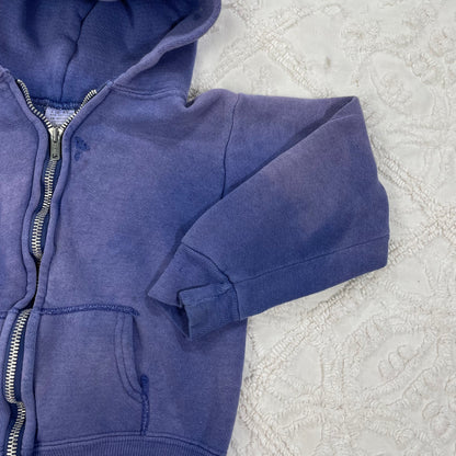 Vintage 1960's Zip Up Sweatshirt - 2T