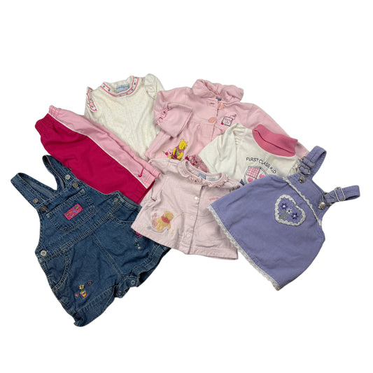 Baby Girl's Vintage Y2K Clothing Bundle 3-6 Months