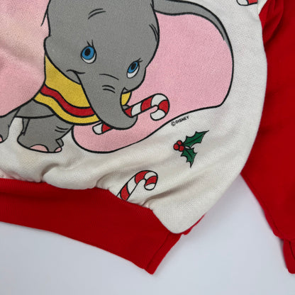 Vintage Dumbo Christmas Sweatshirt - 24 Months