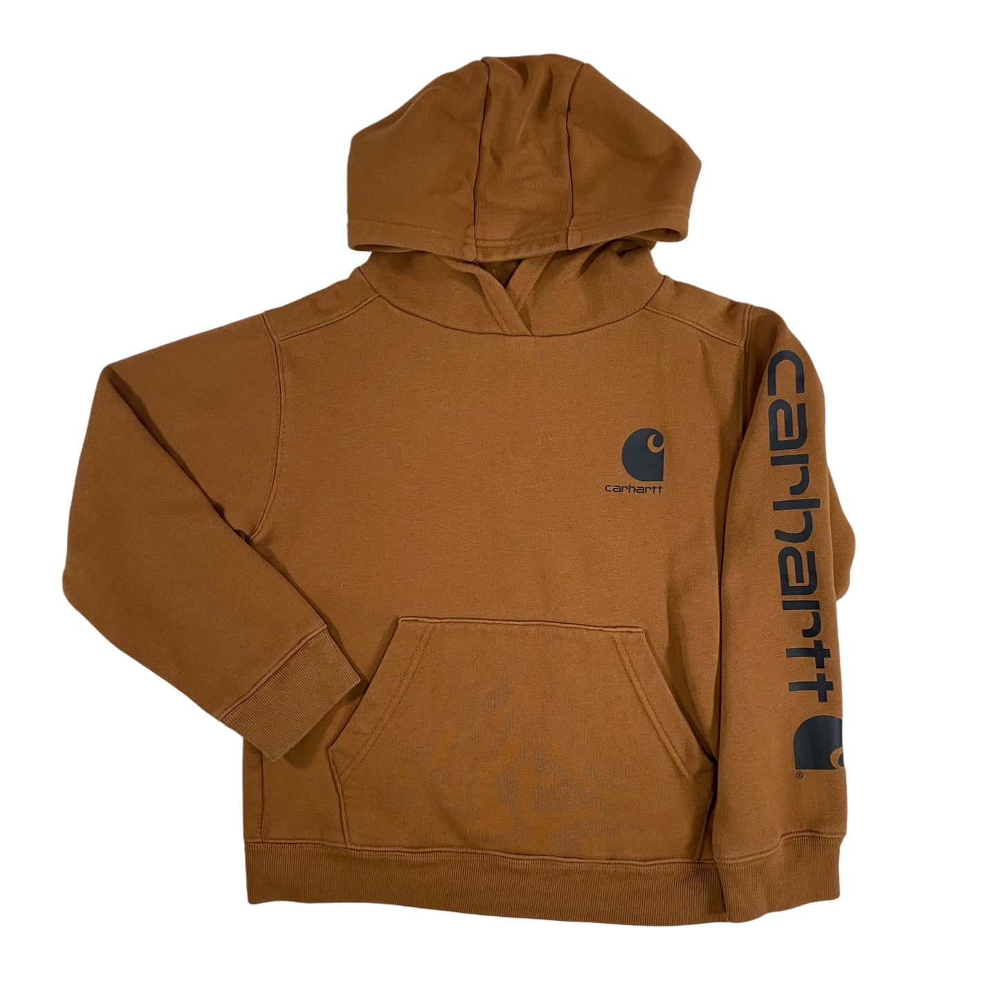 Modern Carhartt Tan Sweatshirt - Youth Small