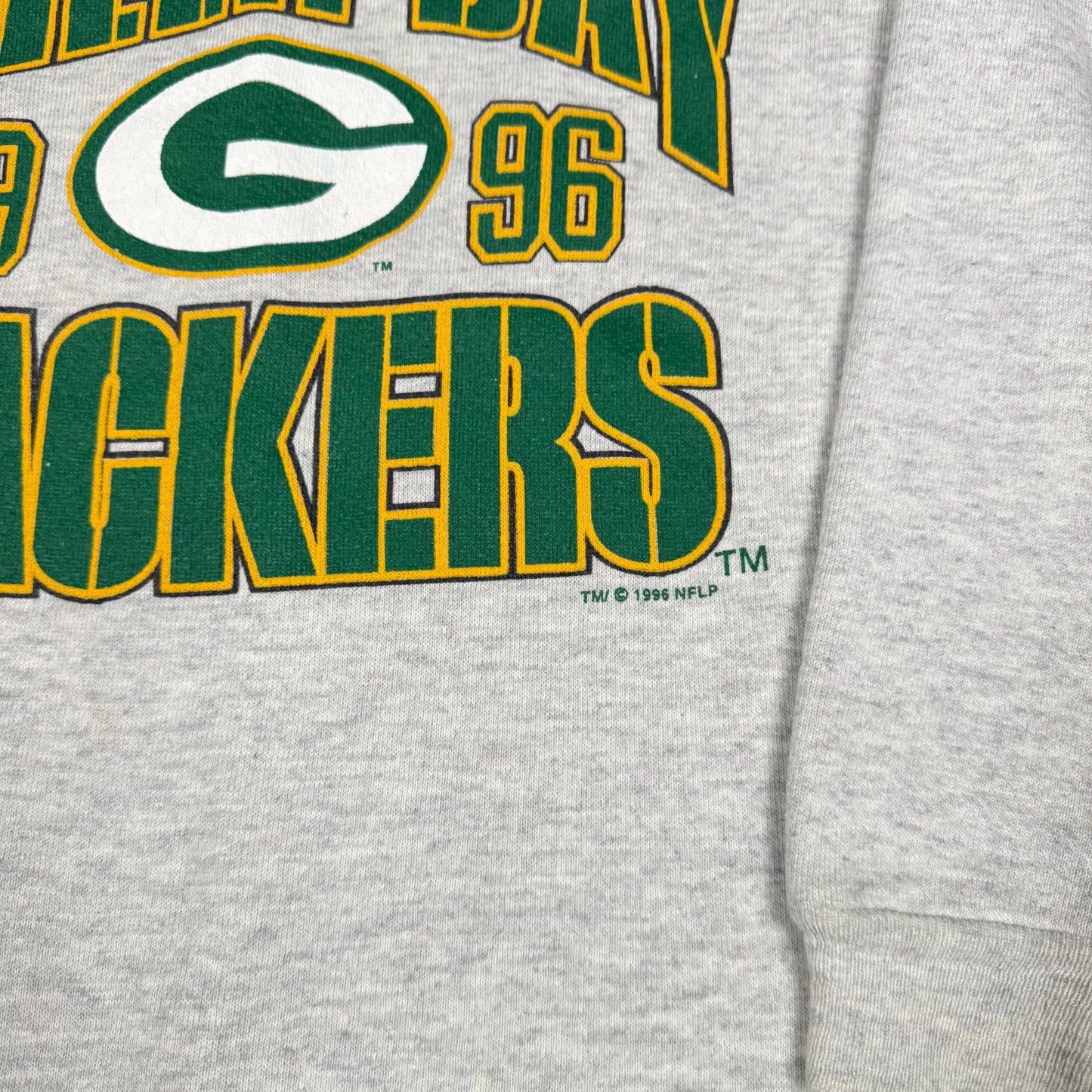 Vintage 1996 Green Bay Packers Sweatshirt - Youth Medium