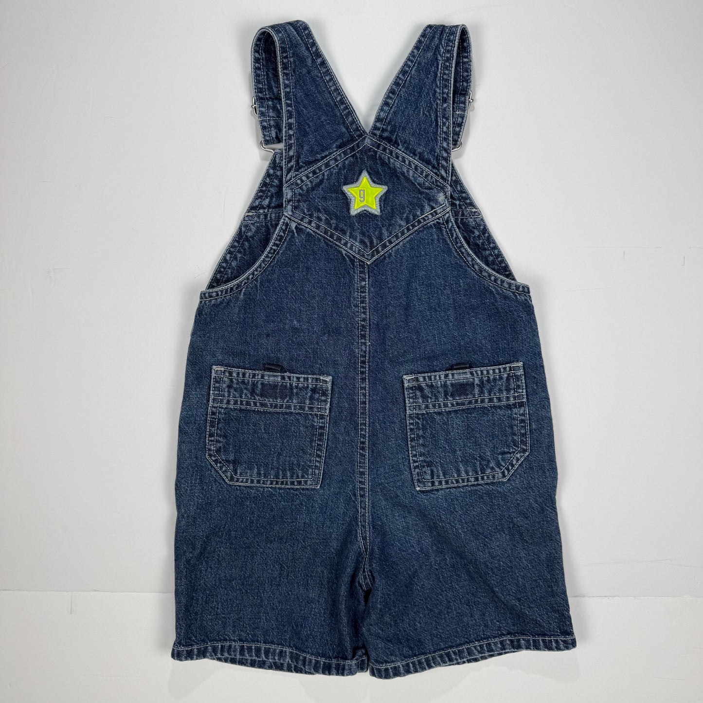 Vintage Gymboree Denim Shortalls - 3T