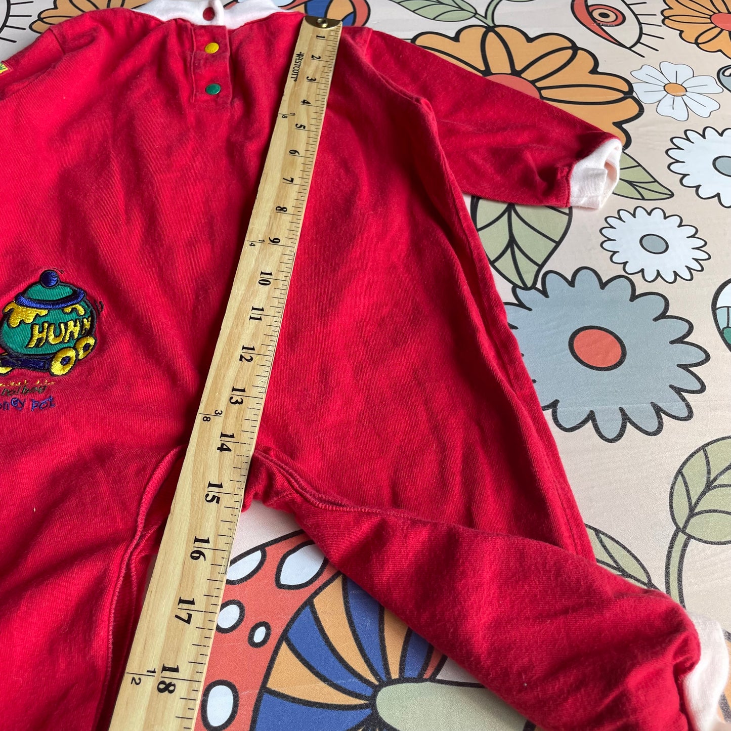 Vintage 1990's Winnie the Pooh Romper - 12 Months