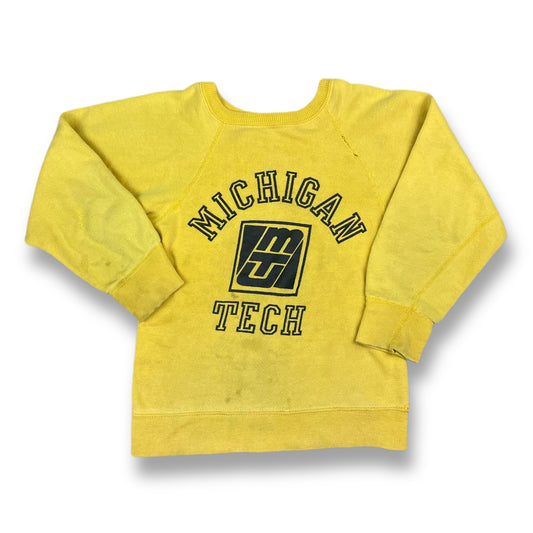 Vintage 1960's Michigan Tech Sweatshirt - Size 6