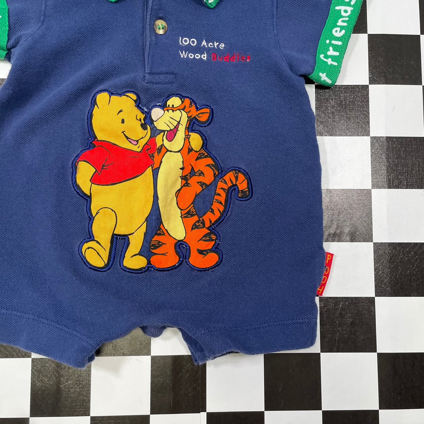 Vintage 1990's Winnie the Pooh Tigger Romper - 6/9 Months