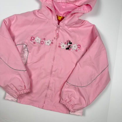 Vintage Y2K Minnie Mouse Two Piece Windbreaker Set - Size 6X