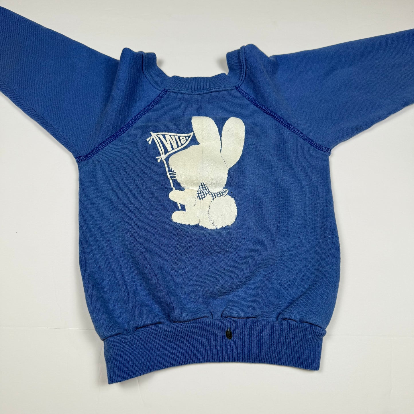 Vintage 1960's/1970's Lacrosse Wisconsin Bunny Sweatshirt - 2/3T