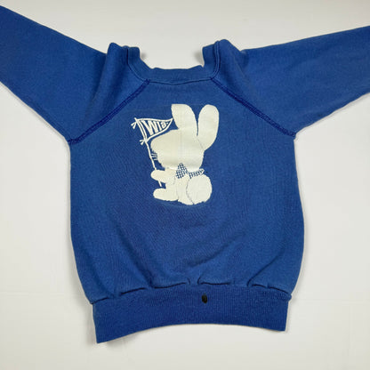 Vintage 1960's/1970's Lacrosse Wisconsin Bunny Sweatshirt - 2/3T