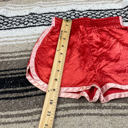 Vintage 1970's Satin Shorts - 4/5T