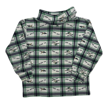 Vintage Airplane Turtleneck Shirt - 18/24 Months