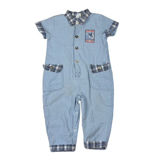 Vintage Explore Nature Romper - 24 Months