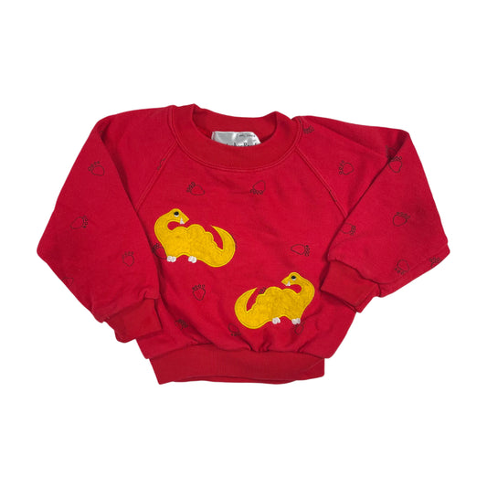 Vintage AOP Dinosaur Sweatshirt - 12/18 Months