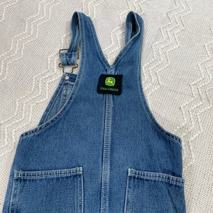 2000's John Deer Denim Overalls - 5T